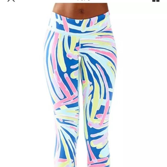 NWT Lilly Pulitzer Luxletic Weekender Leggings M - Picture 2 of 6